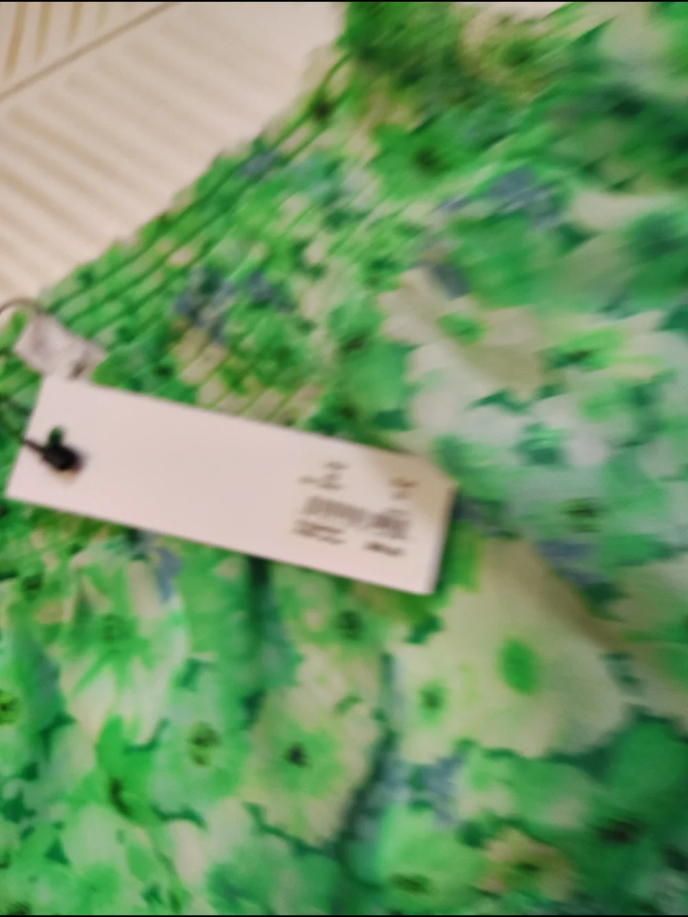 Bb‎ Dakota Nwt Floral Tiered Green Mini Skirt - Women Xs